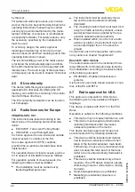 Preview for 22 page of Vega VEGAPULS WL S 61 Operating Instructions Manual