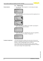 Предварительный просмотр 10 страницы Vega VEGASON 61 Quick Setup Manual