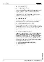 Preview for 4 page of Vega VEGASON 64 Operating Instructions Manual