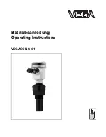 Предварительный просмотр 1 страницы Vega VEGASON S 61 Operating Instructions Manual