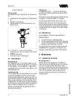 Предварительный просмотр 4 страницы Vega VEGASON S 61 Operating Instructions Manual