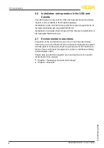 Preview for 8 page of Vega VEGASOURCE 81 Operating Instructions Manual