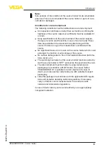 Preview for 45 page of Vega VEGASOURCE 81 Operating Instructions Manual