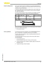 Preview for 27 page of Vega VEGASOURCE 82 Operating Instructions Manual