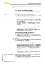 Preview for 39 page of Vega VEGASOURCE 82 Operating Instructions Manual