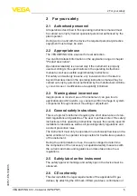 Preview for 5 page of Vega VEGASWING 66 Operating Instructions Manual