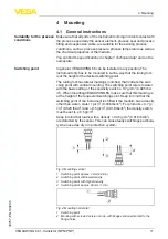 Preview for 11 page of Vega VEGASWING 66 Operating Instructions Manual