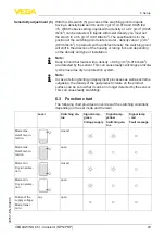 Preview for 23 page of Vega VEGASWING 66 Operating Instructions Manual