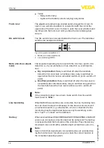 Preview for 14 page of Vega VEGATOR 111 Operating Instructions Manual