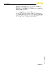 Preview for 6 page of Vega VEGATOR 112 Operating Instructions Manual