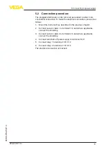 Preview for 11 page of Vega VEGATOR 112 Operating Instructions Manual