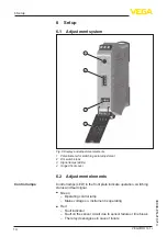 Предварительный просмотр 14 страницы Vega VEGATOR 141 Operating Instructions Manual