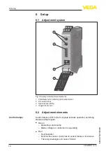 Предварительный просмотр 14 страницы Vega VEGATOR 142 Operating Instructions Manual