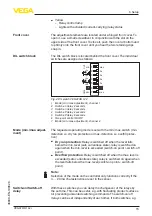 Предварительный просмотр 15 страницы Vega VEGATOR 142 Operating Instructions Manual