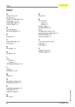 Предварительный просмотр 30 страницы Vega VEGATOR 142 Operating Instructions Manual