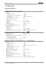 Preview for 5 page of Vega VEGATOR 256C Operating	 Instruction