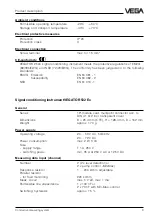 Preview for 9 page of Vega VEGATOR 256C Operating	 Instruction