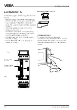 Preview for 22 page of Vega VEGATOR 256C Operating	 Instruction