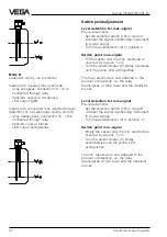 Preview for 34 page of Vega VEGATOR 256C Operating	 Instruction