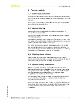 Preview for 5 page of Vega VEGATOR 632 Operating Instructions Manual