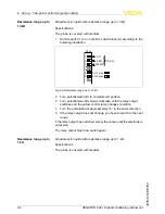 Preview for 32 page of Vega VEGATOR 632 Operating Instructions Manual