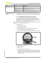 Предварительный просмотр 23 страницы Vega VEGAVIB 62 Operating Instructions Manual