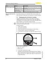 Preview for 24 page of Vega VEGAVIB 63 Operating Instructions Manual