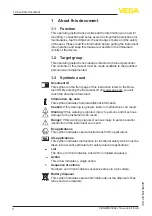 Preview for 4 page of Vega VEGAWAVE 62 Operating Instructions Manual