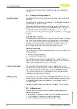 Preview for 8 page of Vega VEGAWAVE 62 Operating Instructions Manual