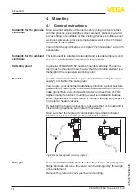 Preview for 10 page of Vega VEGAWAVE 62 Operating Instructions Manual