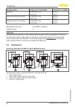 Preview for 34 page of Vega VEGAWAVE 62 Operating Instructions Manual