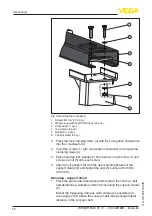 Предварительный просмотр 16 страницы Vega WEIGHTRAC 31 Operating Instructions Manual