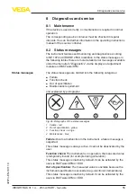 Предварительный просмотр 55 страницы Vega WEIGHTRAC 31 Operating Instructions Manual