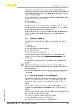 Предварительный просмотр 61 страницы Vega WEIGHTRAC 31 Operating Instructions Manual