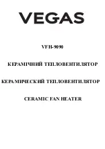 Предварительный просмотр 2 страницы Vegas VFH-9090 Manual