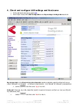 Предварительный просмотр 8 страницы VegaStream Vega 50 10 FXO H.323 Initial Configuration Manual