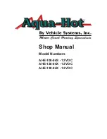 Vehicle Systems Aqua-Hot AHE-100-04S Shop Manual preview