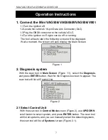 Предварительный просмотр 7 страницы Vehicletool Mini V801 Manual