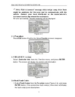 Предварительный просмотр 9 страницы Vehicletool Mini V801 Manual