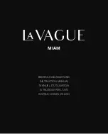 VEHNS GROUP LA VAGUE MIAM Instruction Manual preview