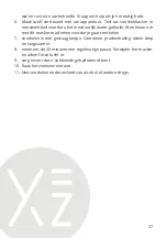 Preview for 37 page of VEHNS GROUP YEAZOCEAN VIEW User Manual