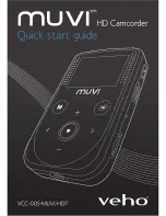 Veho MUVI Quick Start Manual preview