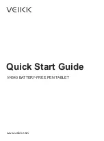 Предварительный просмотр 1 страницы Veikk VK640 Quick Start Manual