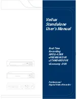Veilux Economy DVR User Manual preview