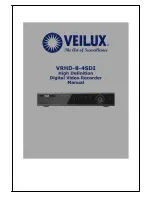 Предварительный просмотр 1 страницы Veilux VRHD-8-4SDI Manual