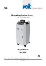 Предварительный просмотр 1 страницы Veit SG67 Operating Instructions Manual