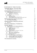 Preview for 3 page of Veit UNISET S Operating Instructions Manual