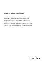 Preview for 1 page of veito BLADE S Installation Instructions Manual