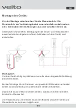 Preview for 46 page of veito Blue S Installation And Operating Instructions Manual