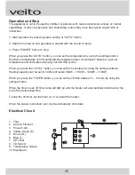 Предварительный просмотр 7 страницы veito CH1800 RE User Manual